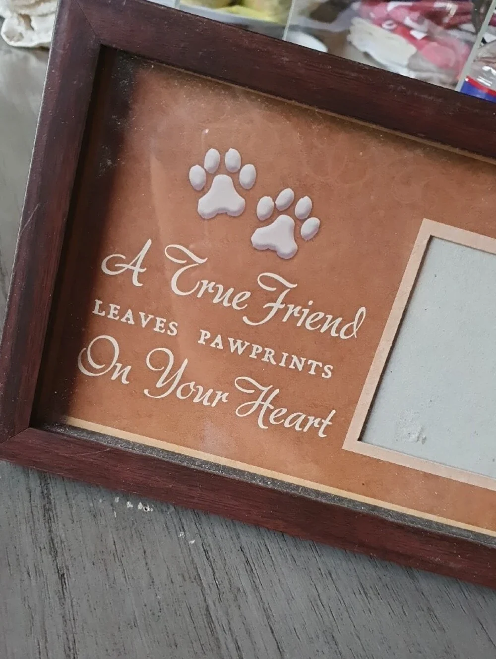 Pet Memory Frame - Brown 